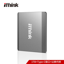 埃森客（Ithink）1TB Type-c USB3.1移动固态硬盘（PSSD) T1  金属磨砂 轻薄便携 高速传输 
