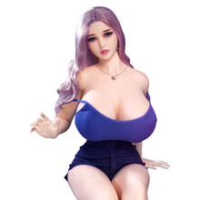 HANIDOLL实体娃娃大胸2021新款全硅胶真人娃娃仿真倒模欧美女友情趣用品免充气娃娃 站立标准款 全实体娃娃158cm(娜塔莎)