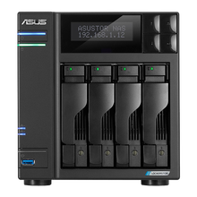 asustor华硕 AS6604T 4盘位四核心NAS网络存储服务器 共享备份私有云盘  56TB 【企业盘 14TB*4】