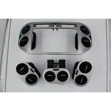 新老款适用于途观出风口 空调出风口 导航面板 中间出风口 13-17款中间出风口