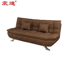 震迪办公沙发公司接待会客洽谈商务贵宾布艺沙发3人位可定制DE781