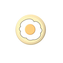 HONCAM适用任天堂switch猫爪摇杆帽ns硅胶帽Lite游戏机joycon手柄摇杆帽多彩卡通 荷包蛋 2个