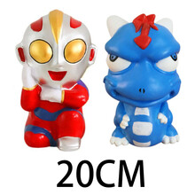 2021新款儿童涂色玩具彩绘制作diy手工涂鸦石膏画娃娃白胚搪胶存钱罐摆摊 粉红色 搪胶娃娃9+17