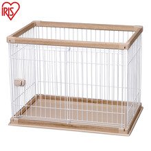 爱丽思 IRIS 狗笼宠物笼子中小型犬室内栅栏木质围栏 PWSR-960茶