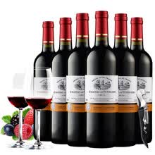 法国原酒红酒 图利斯酒庄干红葡萄酒整箱750ml*6