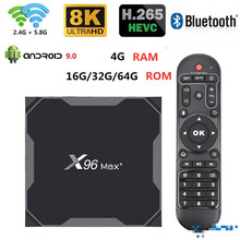 x96max+高清网络机顶盒s905x3安卓9.0智能电视盒子播放器tvbox64g 2+16G澳规 套餐二