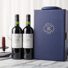 超市	
LAFITE/拉菲罗斯柴尔德雾禾山谷梅洛干红葡萄酒 法国进口红酒 750ml*2礼盒装 双支礼盒