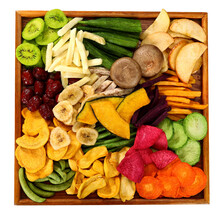 综合什锦果蔬脆片蔬菜干水果干零食混合装脱水香菇秋葵脆 他吃她吃18种高配果蔬脆500g【紫薯条250g】