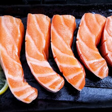 三文鱼鱼腩刺身中段日料生鱼片拼盘鲑鱼现切现发包品质  青封铭 更多更实惠2*200克