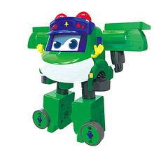 猪猪侠GG·BOND 百变校巴歌德消防车儿童变形汽车变脸机甲战士机器人情景玩具 六一儿童节礼物 变形变脸系列-【飞机歌德】YS9001E