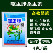 70%啶虫脒果树蔬菜蚜虫腻虫白粉虱园林花卉多肉药剂常用杀虫剂 4g