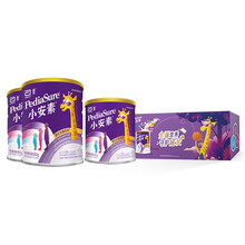 雅培(Abbott)小安素全营养配方粉香草味(1-10岁)900克*2+400克*1 套装