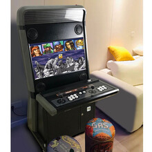 望伟（wangwei）月光宝盒投币家用街机游戏机97拳王格斗街霸大型怀旧双人摇杆游戏机 至尊款 4700合一 三和摇杆+按钮(颜色备注）