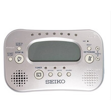 日本TM60调音器节拍器 管乐提琴校音器二合一萨克斯长笛黑管 STH100灰色 送拾音夹+擦布