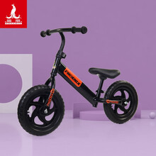 凤凰（Phoenix）儿童双轮滑行款无脚踏平衡车幼儿平衡车3-6岁男女孩儿童车 黑色