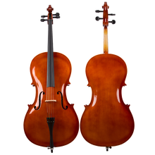 初学者成人儿童考级练习演奏大提琴经典意大利仿古厂家批发 3/4升级版亮光身高145CM以上