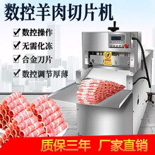 牛肉羊肉切片机全自动切片机羊肉商用切片机刨肉机刨片机肥牛切肉机 双卷升级款【双丝杠自动油壶】