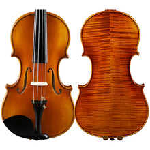 青歌 乐器QV405大师制欧料小提琴 舞台演奏20年欧料纯手工制作小提琴 QV405 欧料小提琴4/4