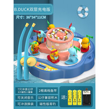 儿童钓鱼玩具女孩1至2周岁半0男孩婴幼儿5宝宝模型3一6岁启蒙生日礼物抖音网红同款 【充电】可关音乐·磁性双层灯光糖果鸭【13公仔2竿