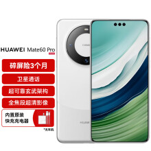 华为（HUAWEI）旗舰手机 Mate 60 Pro 12GB+1TB 白沙银