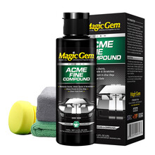 宝能（Magic Gem）汽车蜡车漆划痕修复神器黑色白色通用划痕蜡修补液漆面深度划痕修复蜡去污抛光蜡 宝能漆面修复剂100ml【带修复手盘+手块+毛巾】