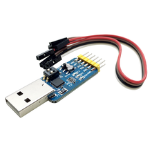 丢石头 多功能串口转换模块 USB转UART USB转TTL/RS232/RS485 CP2102 六合一串口模块