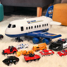 蝶设儿童玩具男孩1-2-3岁飞机模型玩具女孩宝宝婴幼儿早教小汽车收纳玩具4-6岁两岁小男孩子生日礼物