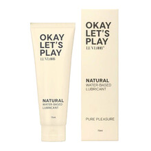 爱芙璐LUVLOOB新西兰原装进口天然润滑液剂油水溶性原味75ML唇吸可食用男女夫妻备孕私处成人用品 天然水性原味