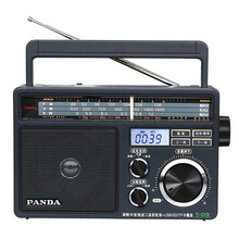 熊猫（PANDA）T09台式三波段老人插卡U盘音响TF卡指针式便携式收音机老年人全波段MP3播放器