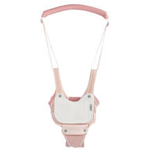 袋鼠仔仔 婴儿学步带四季透气款宝宝学步带防摔防勒安全儿童学走路 透气粉