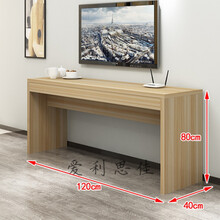 威赛星 酒店行李架酒店家具现代简约电视柜组合标间客房桌椅民宿快捷酒店桌 1.2浅胡桃单桌