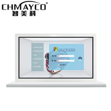 智美科 CK‐GGXS‐TM43A 43英寸透明橱窗展柜液晶显示屏广告3D全息投影商品展示柜一体机 不带触控
