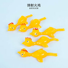抖音同款发泄解压减压神器手指弹射小鸡恐龙飞天粘墙发射火鸡玩具 弹射火鸡3个装 均码