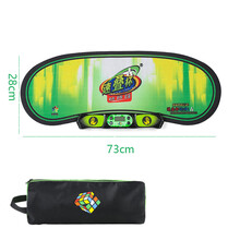 魔方计时器比赛专用学生裕鑫史塔克三四代速叠杯计时器垫子 裕鑫3代计时器+绿荫垫+手提袋 电池+螺丝刀