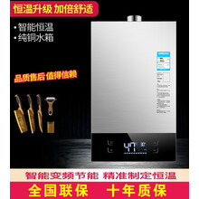 【旗舰款】MingQiHaoTaiTai姳妻好太太即热式恒温燃气热水器电家用天然气强排式煤气12升 10升强排式+旋钮调温+不包安装 液化石油气