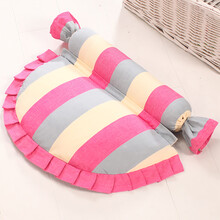 颈椎枕头修复颈椎专用荞麦枕护颈枕单人脊椎矫正病人保健枕芯 卡其色