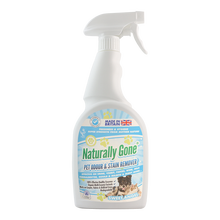 英国耐格乐那逸乐Naturally Gone 原装进口宠物猫咪狗狗生物酶杀菌去渍除臭剂除味喷雾 清谧甜心750ml