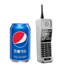 经典复古迷你超小大哥大手机军工老人机老年机超长待机大音量移动 小哥大-多纳灰【移动版】 【多加一个电池】