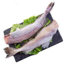 无头深海鳕鱼冷冻海鱼鳕鱼去头无内脏大块鱼肉 十斤装