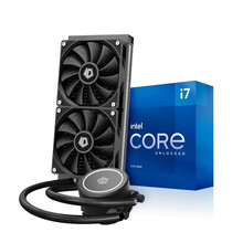 英特尔 Intel i7-11700 8核16线程 盒装CPU处理器 +ID-COOLING FROSTFLOW X 240水冷散热器套装