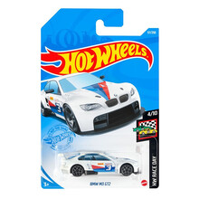 2021年新款风火轮(HOT WHEELS)火辣小跑车男孩合金车模型玩具兰博基尼奔驰路虎 57号宝马【白】