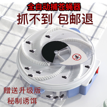 电动捕蝇器全自动家用灭苍蝇神器诱饵捕捉器静音户外商用捉苍蝇神器灭蝇灯灭蝇器餐厅饭店灭蝇笼捕蝇笼送诱饵 插电款【配诱饵】