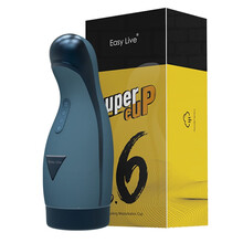 Easy Live飞机杯全自动no6伸缩震动倒模面包棒加热口爱男性自慰器成人用品男士情趣用品 深海蓝 （至臻限量配色 全自动吮吸）