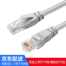 缔造者 六类千兆网线 CAT6八芯双绞线工程级千兆高速成品电脑宽带路由器网络跳线 镀金水晶头室外网线 20m