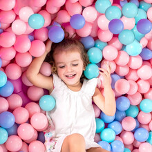 海洋球 彩色球加厚波波池小球池室内宝宝婴儿童玩具球 5.5CM马卡龙海洋球200个
