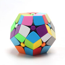 异性魔方 五魔方异形十二面5魔12面体实色不褪色灵活顺滑益智玩具 2阶五魔十二面体