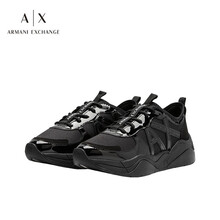 阿玛尼ARMANI EXCHANGE奢侈品21春季AX女士休闲鞋 XDX039-XV311-21S BLACK-00002黑色 36