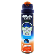 吉列（Gillette）锋隐海洋清新型剃须啫喱男士刮胡须泡手动剃须刀顺滑细腻剃须 海洋清新型剃须啫喱170克（1瓶装）