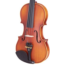青歌 乐器QV103【调音方便】乌木儿童学生手工考级初学者普及练习小提琴 实木小提琴 QV103小提琴1/4 身高120cm以上