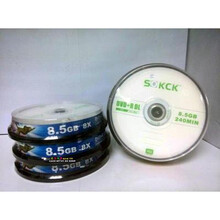 大容量DVD8.5G刻录盘DVD+RDL空白光盘光碟10片装 SOKCK D9一盒10张